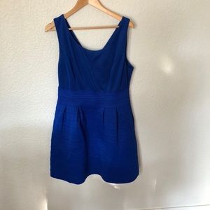 Blue Bandage Style Dress